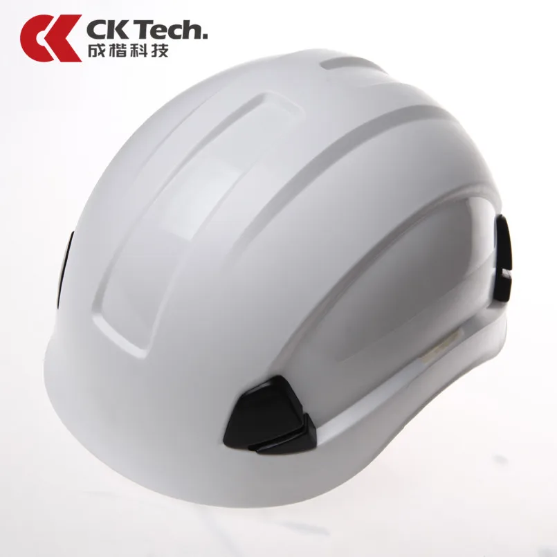 CK Tech.Printing Available Construction Safety Protection Damping Cotton 6-Point Suspension Rescue Helmet Climbing Hard Hat