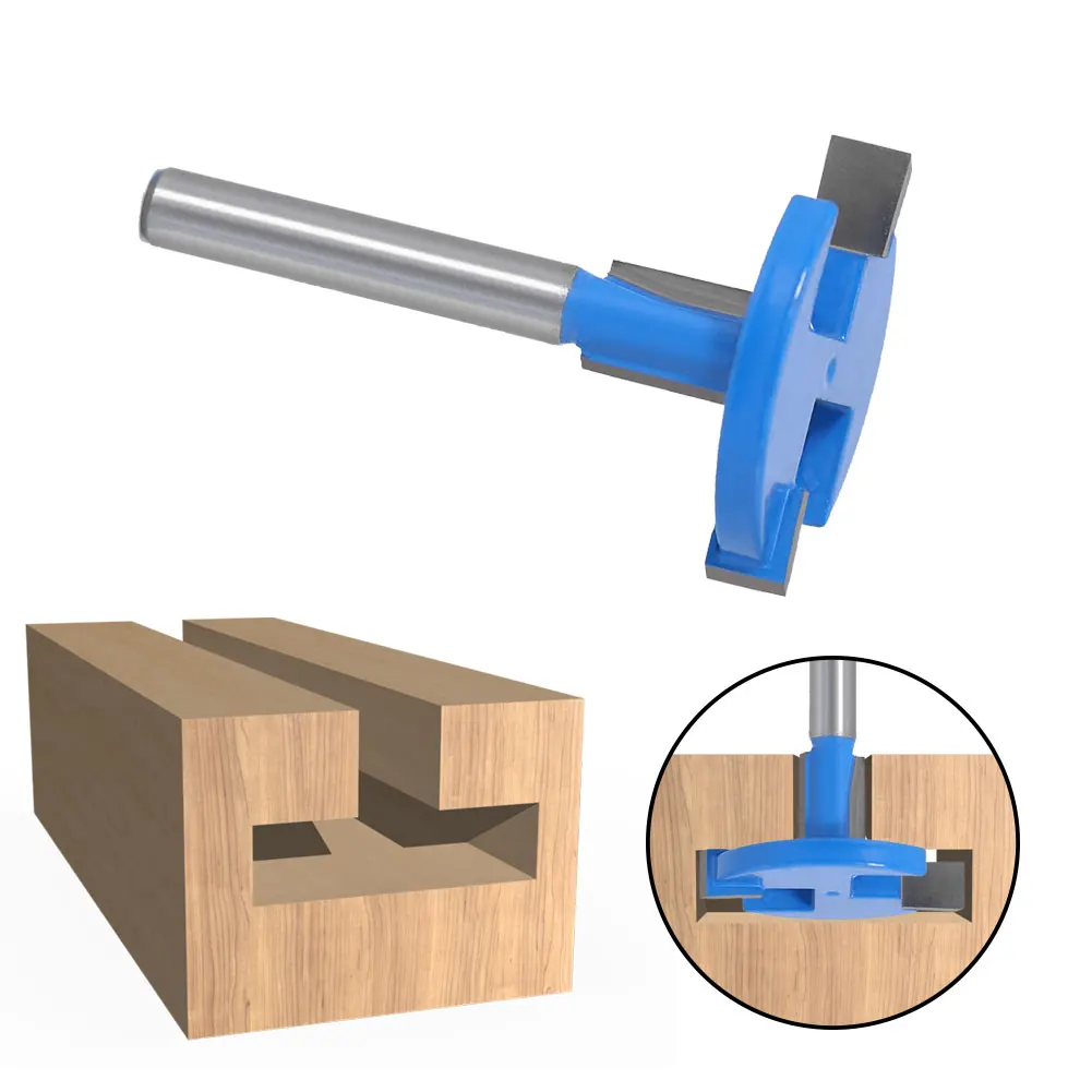 1pcs Top Quality T-Slot & T-Track Slotting Router Bit - 1/4\