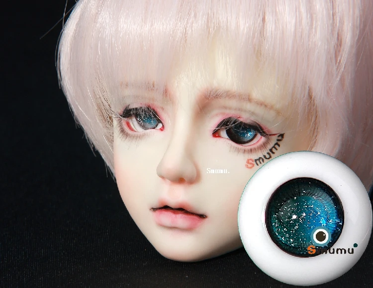 1/8 1/6 1/4 1/3 BJDอุปกรณ์เสริมตุ๊กตาตาแก้วEyeballสำหรับBJD/SD YOSD MSD SD16 DD,ไม่รวมตุ๊กตาและอื่นๆE2570