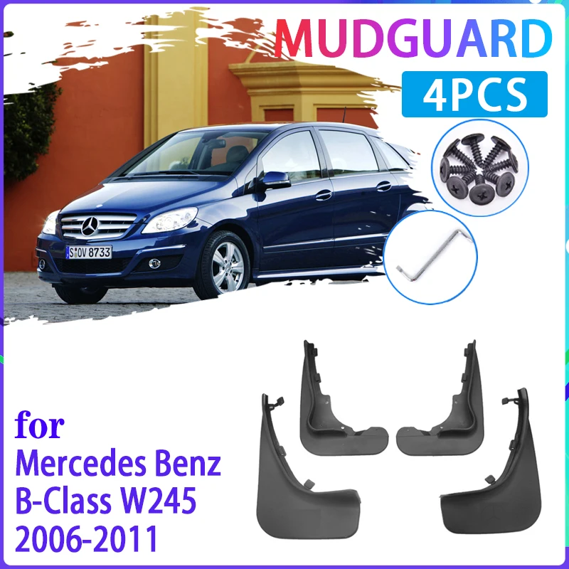 

Car Mud Flaps for Mercedes Benz B Class B-Class W245 2006~2011 2009 2010 Mudguard Splash Guards Fender Mudflaps Auto Accessories