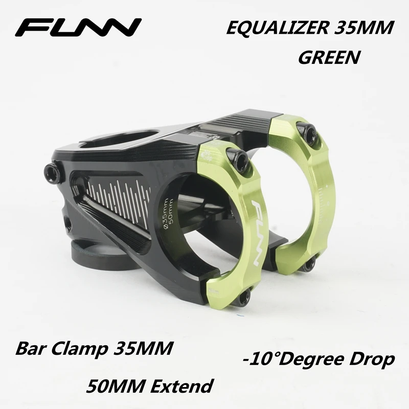 FUNN Equalizer-MTB Mountain Bike Alloy Full CNC Bar Clamp, Enduro