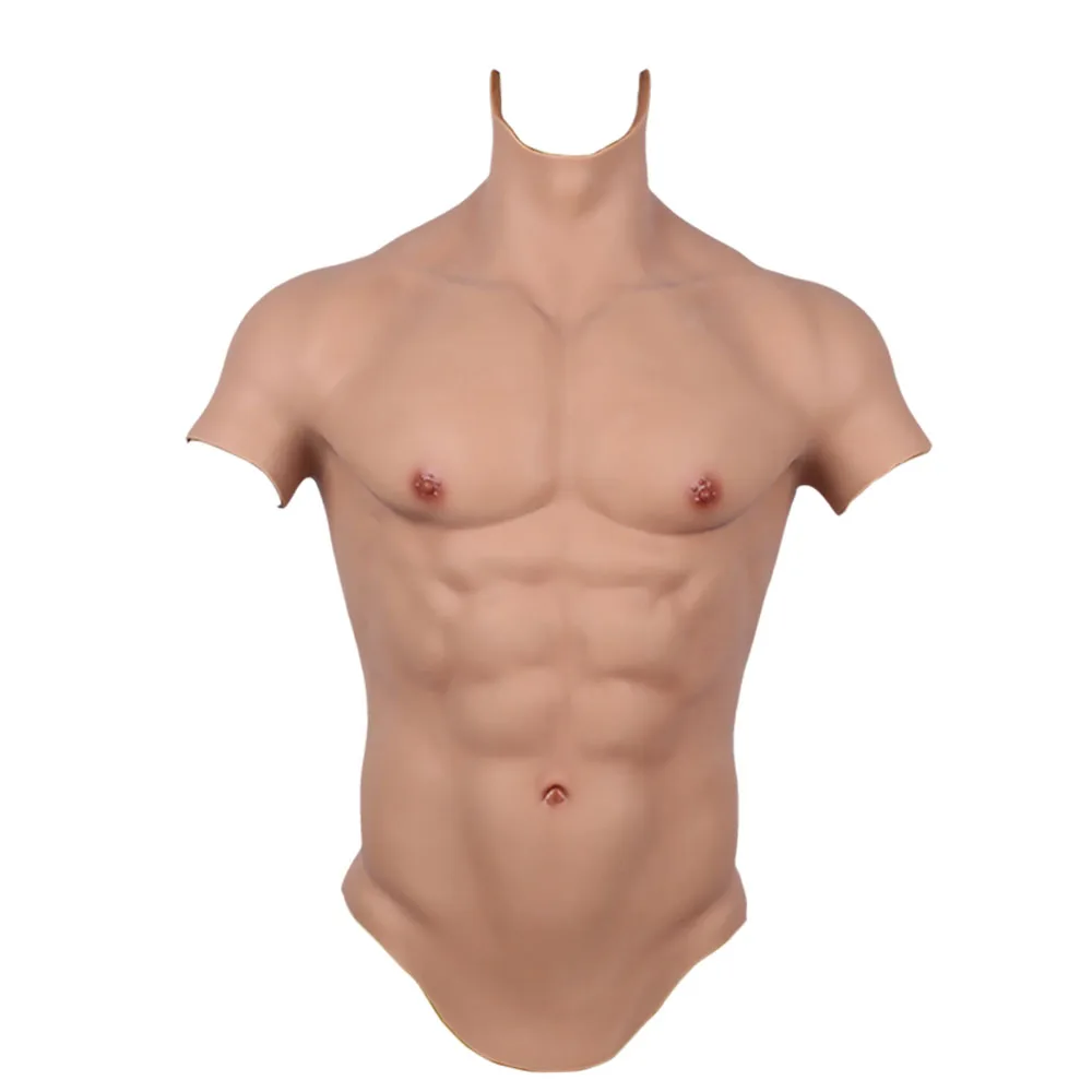 Silicone Fake Muscle Crossdresser Realistic Macho Muscle Suit Simulation Muscles Cosplay Realistic Artificial Muscle Man