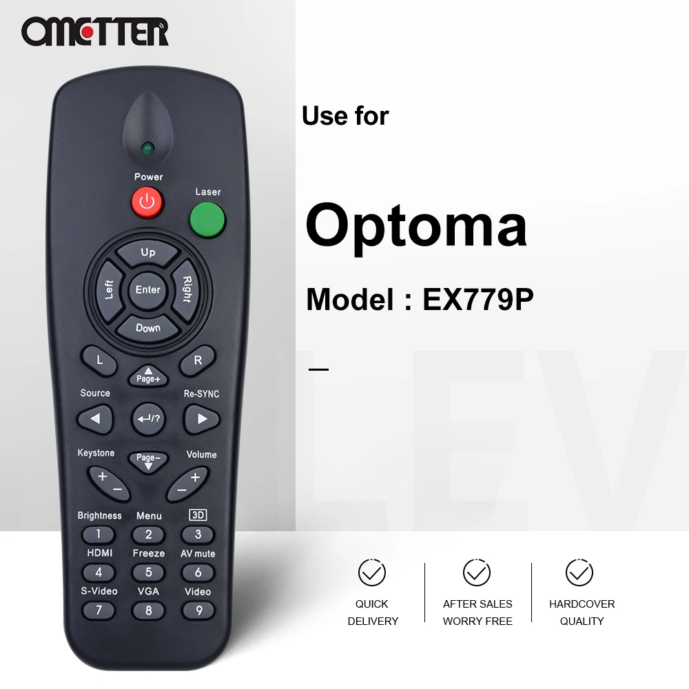 for New for Optoma Projectors Remote Control EH2060 EX779P ES521 DS312 DS315 DX612 DX615 EP620 EP720 EP721 EP727 TS720