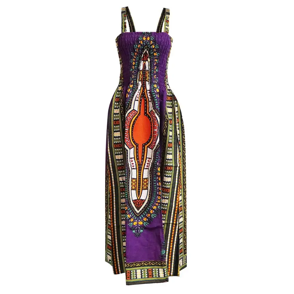 Dashiki Casual Sundress Beach ผู้หญิงเซ็กซี่ชุด Vestidos แอฟริกันชุดผู้หญิงเซ็กซี่ Backless