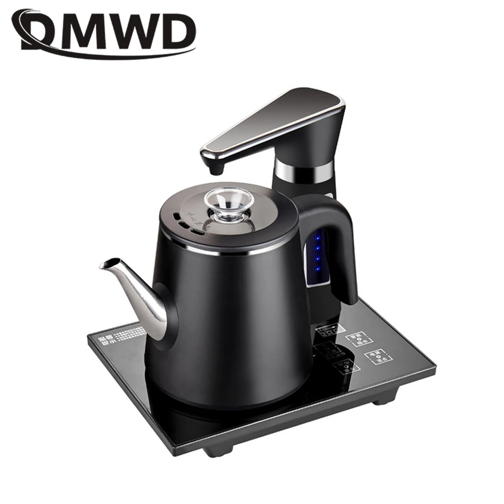 

DMWD Household Electric Kettle Fully Automatic Water Heater 0.8L Tea Pot Water Pumping Boiler Tea Making Device Induction Cooker