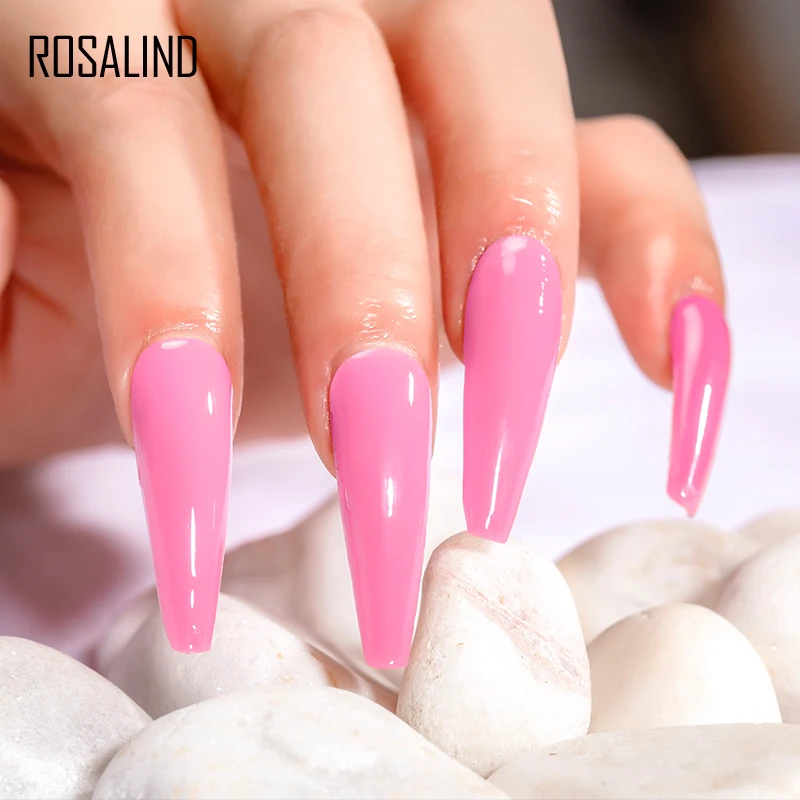 Rosalind 2Pcs Semi Permanente Gel Nagellak Top Base Coat Alle Voor Manicure Vernissen Hybrid Losweken Gels Art nagels Lak