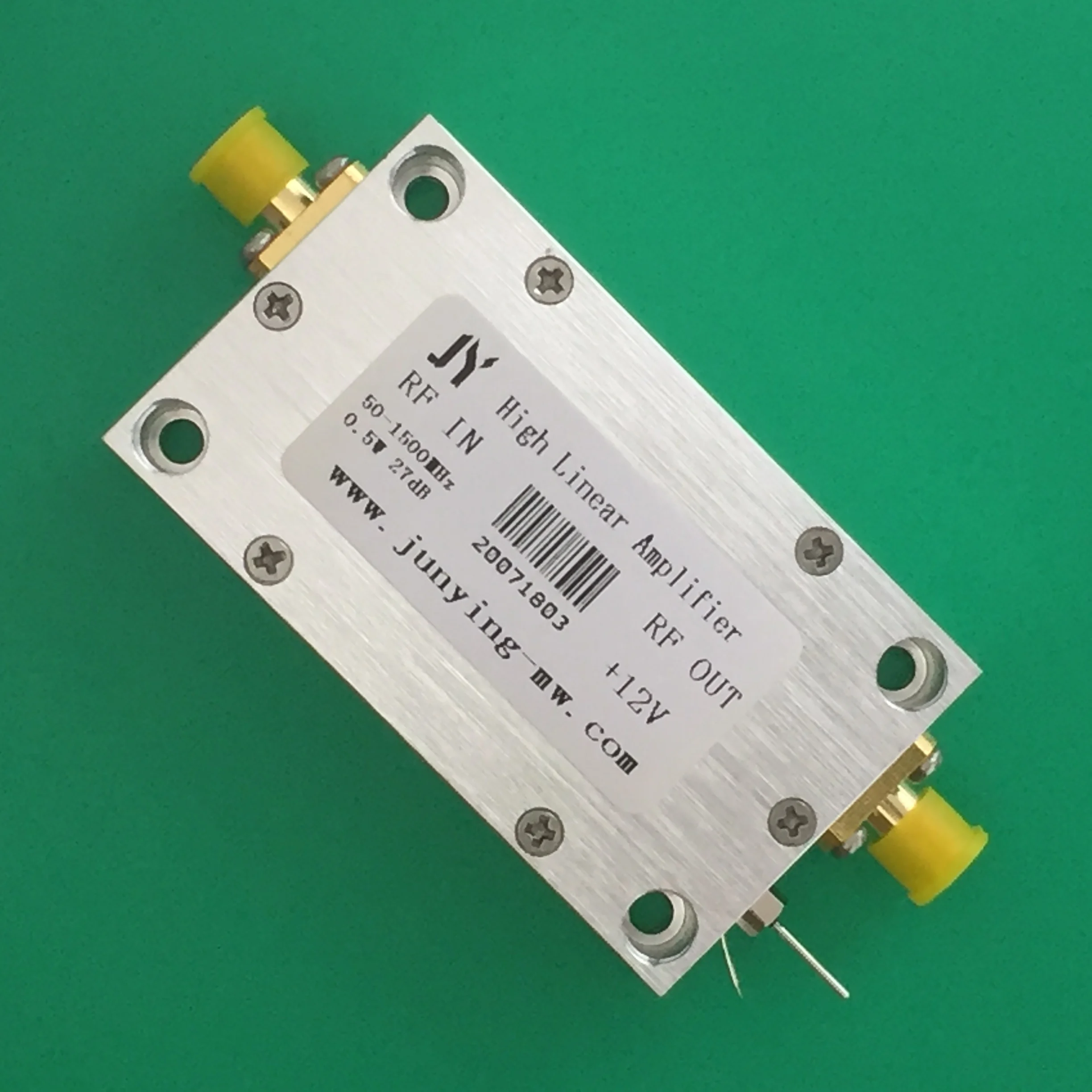 

Digital Transmission Radio Frequency Microwave Broadband High Linearity Power Amplifier Power Amplifier 50-1500MHz 0.5W