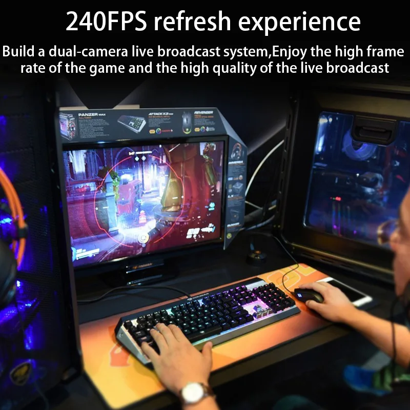 Acasis PCIe HDMI-compatible Video Capture Card 4K60 HZ HDR PCIe Interface 2K144 1080p240 PS5 Bulid-in Capture Audio Video Source