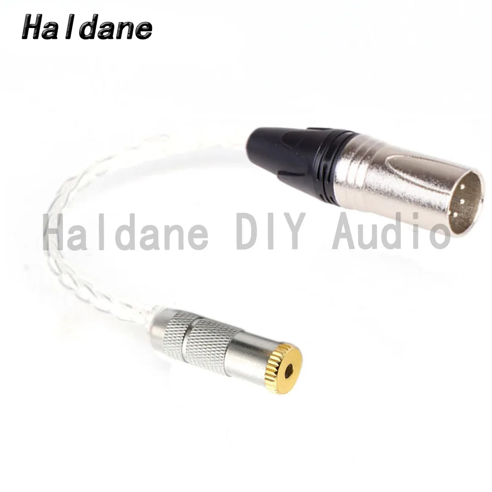 

Адаптер для аудиоадаптера halофициальные HIFI 4pin XLR со сбалансированным штекером на 2,5 мм TRRS со сбалансированным гнездом, однокристальный, медный, посеребренный