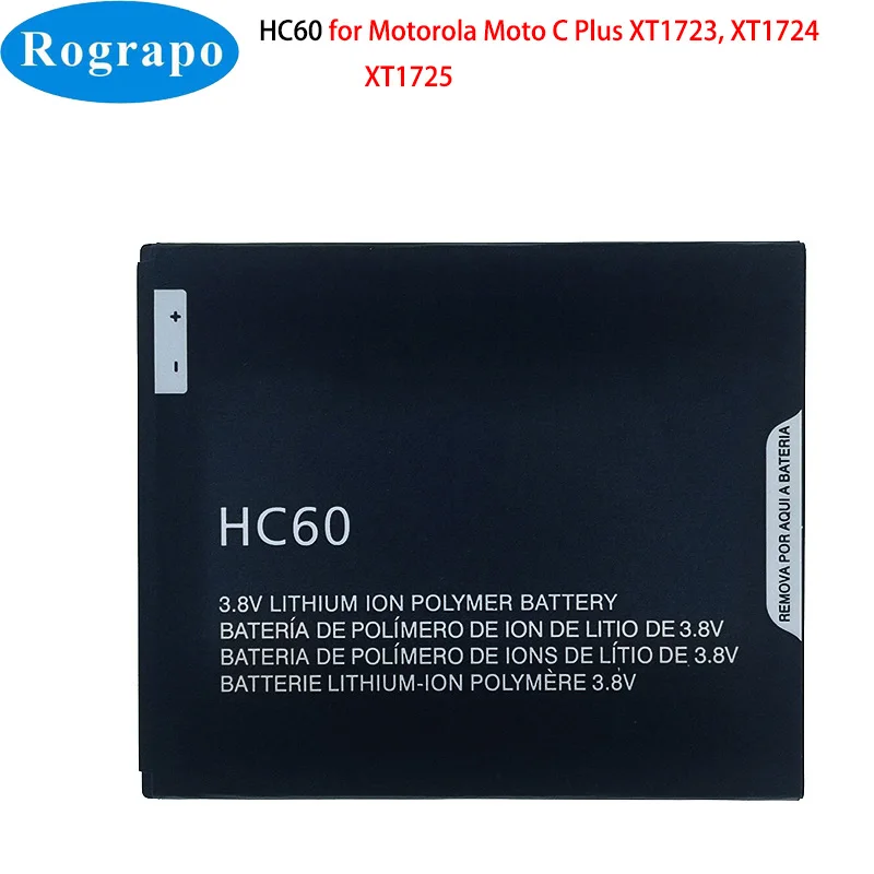 New Original GK40 HC40 KC40 HC60 Phone Battery For Motorola Moto E6 Plus XT1754 XT1755 XT1758 M2998 / G4 Play E4 / Moto C Plus