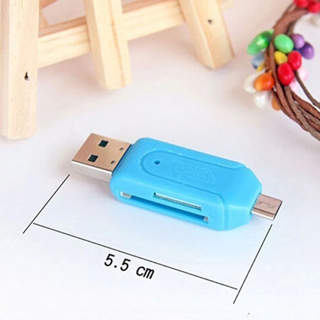 Cámara de teléfono móvil SD TF Mini SD SDHC tarjeta de memoria Micro USB 2 0 OTG adaptador de lector de tarjetas