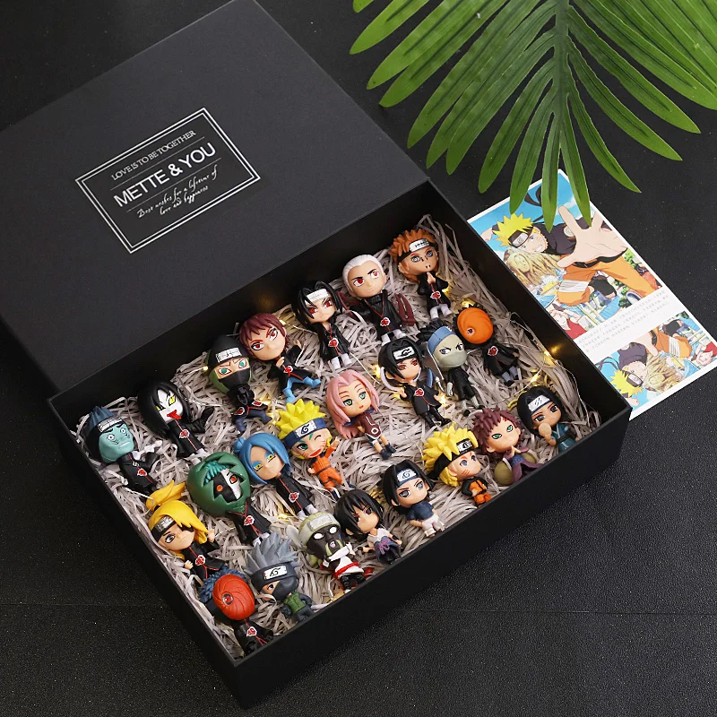 Complete Set of Toy Naruto Anime Figure ROS Grandista Uzumaki Sakura Action Figures Hand Made Model Gift Box