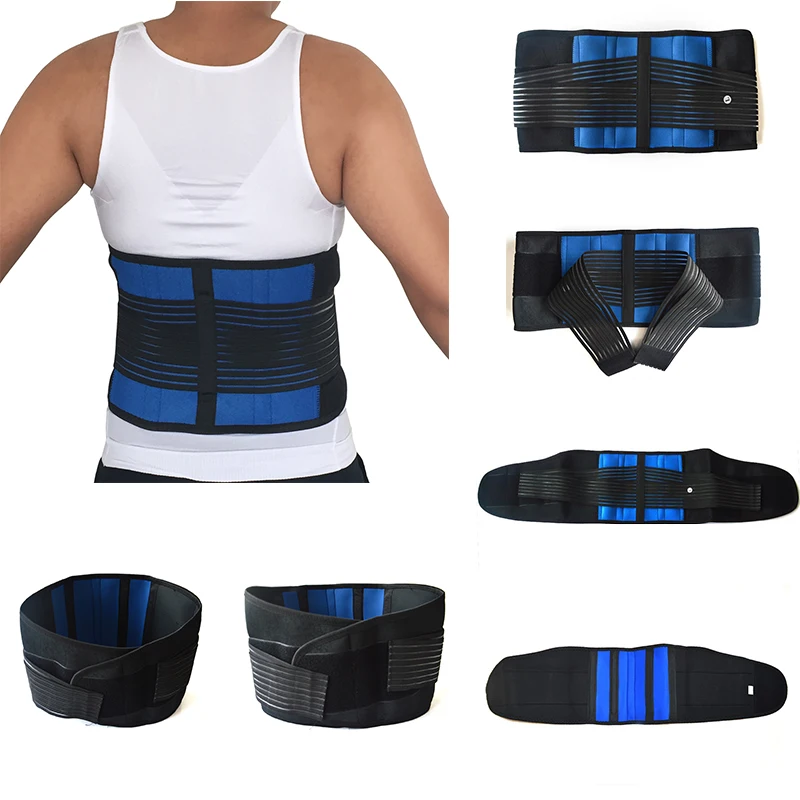 XXXXL Orthopedic Medical Neoprene Compression Back Brace Lumbar Waist Hip Support Belt for Sciatica Nerve Pain Low Back Pain