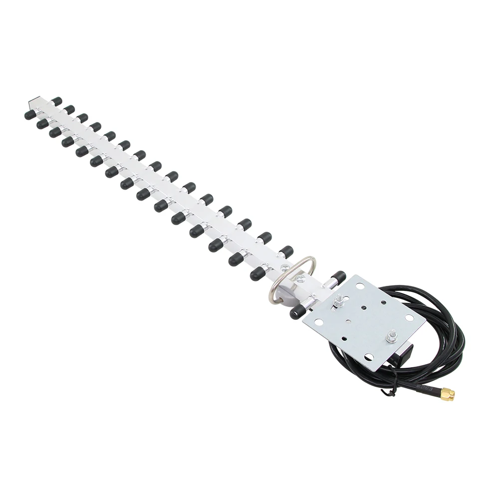 25dbi 2.4GHz WiFi Antenna Yagi Directional Lightweight Alloy RP-SMA WIFI Outdoor Antenna