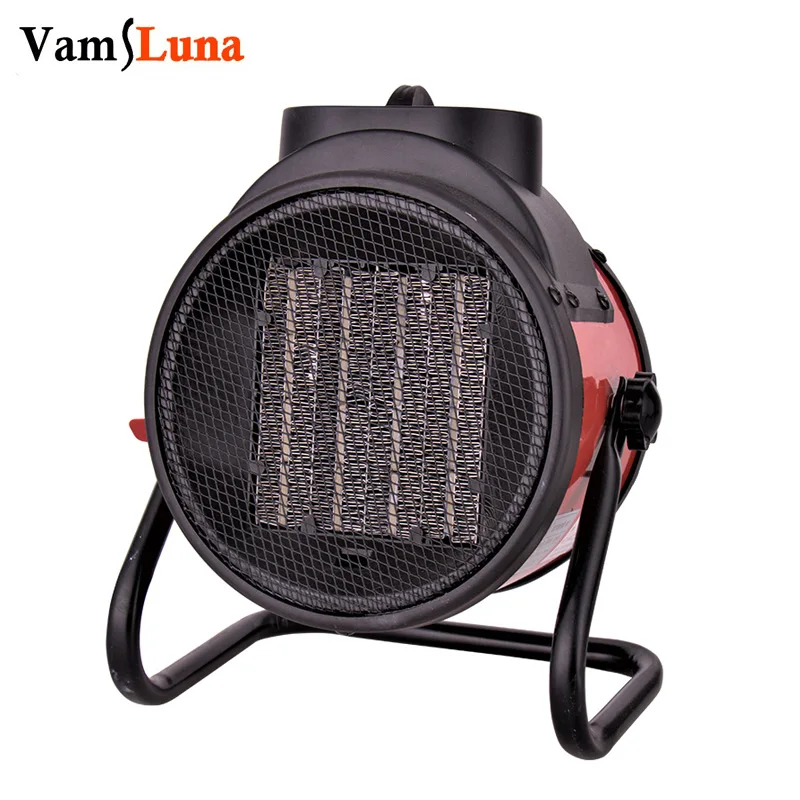 2000W Electric Heater Cooler Mini Fan Heater Big Power Fast Heating Air Warmer Office Home Use