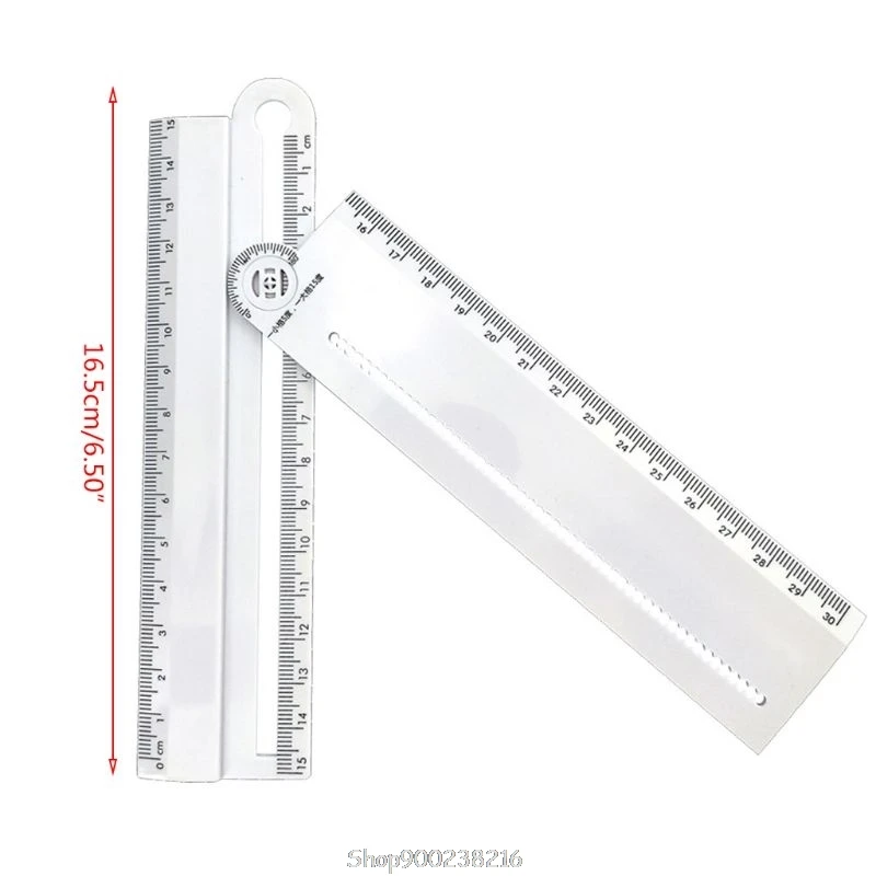 Compass Metal Multifunctional Drawing Circle Tool Ruler Painting Professional DIY Protractor School Office S29 20 Dropship