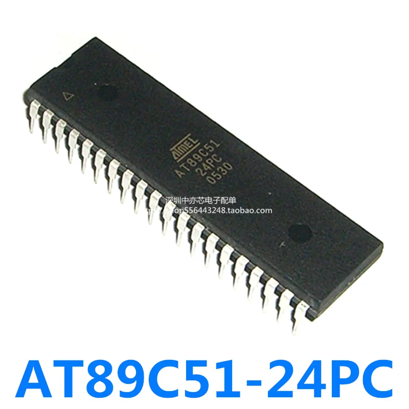 Single Chip Microcomputer At89c51-24pc At89c51-24pi At89c51-24pu 51 Chip Dip24