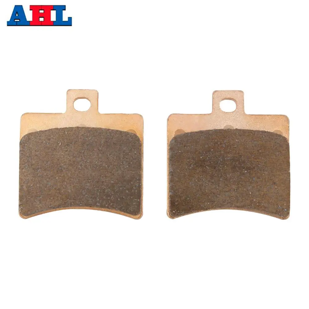 AHL Motorcycle Brake Pads For APRILIA Scarabeo 50 SR50 Ditech Street Factory H20 SBK Atlantic 125/200/250 Copper Based Sintered