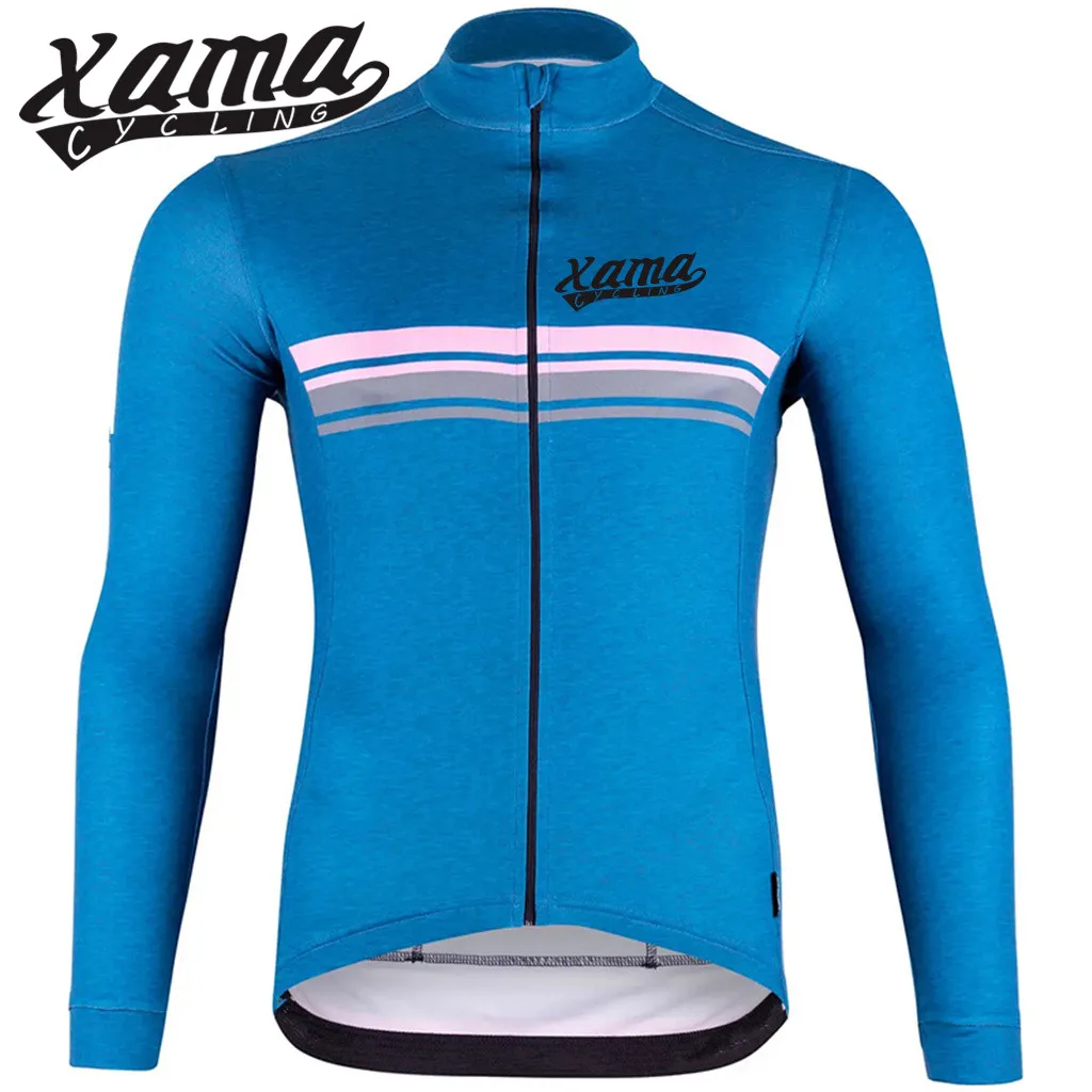 Winter Mode Sport Radfahren Jacken Thermische Lange Hülse Jersey Kleidung Ropa Ciclismo Straßen Radfahren Shirt Mtb Rennrad Tops