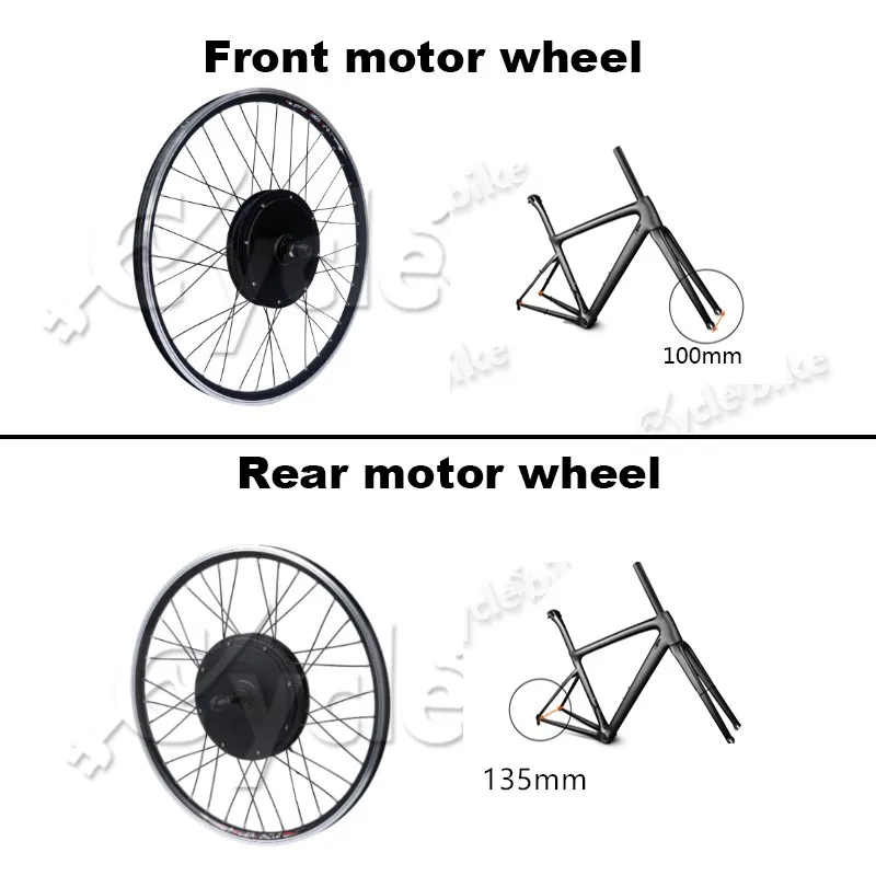 Electric Bike Kit 48V 1000w Electrical Bike Kit For 20