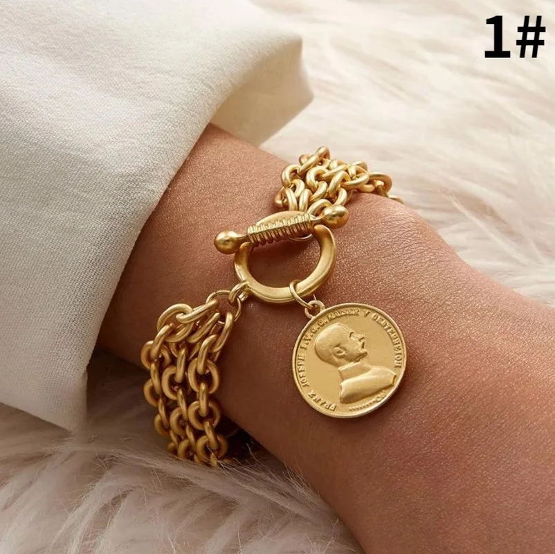 Lady Vintage Pearl Bracelet Korean Flower Pearl  Charm Couple Bracelet Jewelry