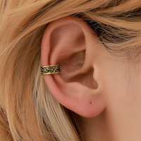 Modyle Bohemian Ear Cuff Earring for Women Multicolor C-Shape No Pierced Small Earring Bridal Wedding Ear Clip Jewelry Gifts