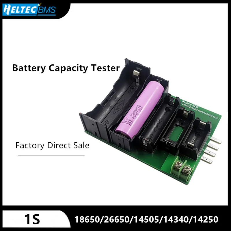 Battery Capacity Tester Box for 18650/26650/14505/14340/14250 Lithium Battery