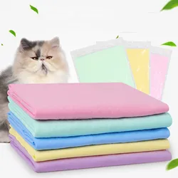 New Pet Dog Bath Towel Super Absorbent PVA Washable Towels for Small Medium Large Cats Dog Cleaning Tool