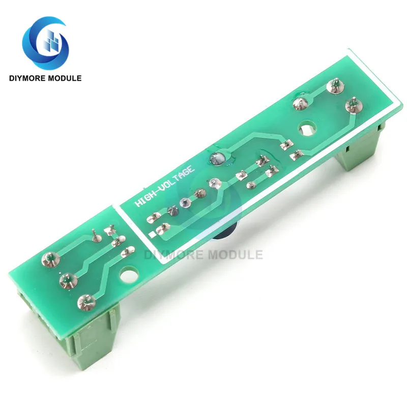 AC 220V Optocoupler Isolation Module 1 Channel Voltage Detector Board TTL 3-5V SCM Testing for Microcontroller Adaptive PLC 24V