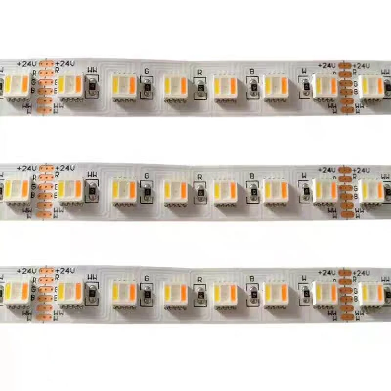 

LED strip 5050 RGBCCT IC Smart LED pixel strip 24V 300LED individually addressable flexible strip