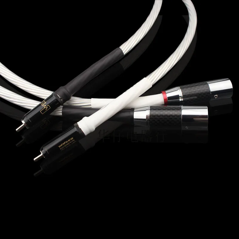 HiFi Hi-end Silver Plated shield Hifi Data Cable ODIN NORDOST XLR male RCA XLR Audio Cable Extend Cord Wire