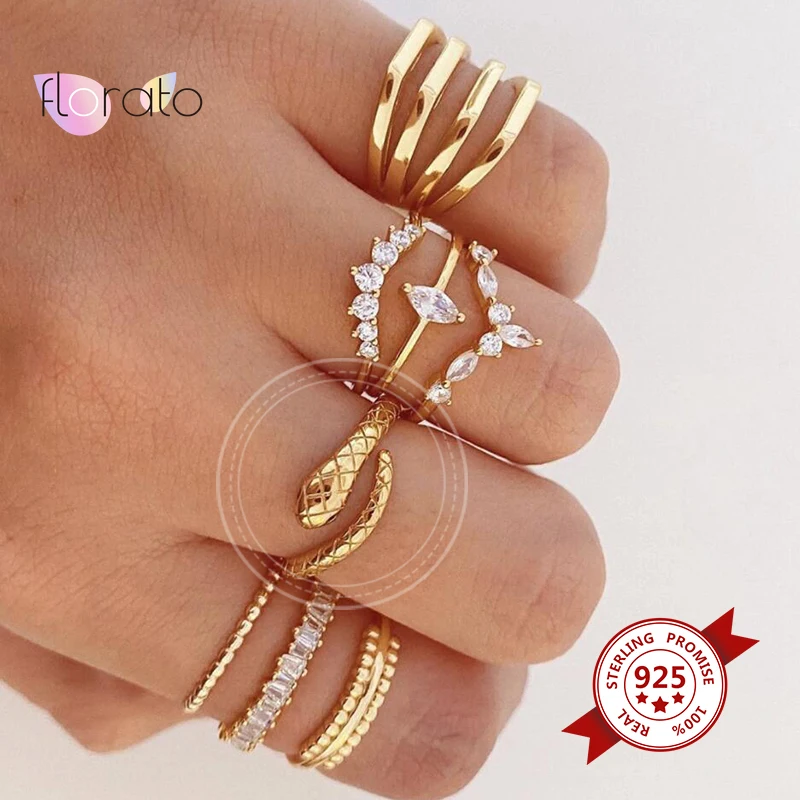 Bague Brodée en Or 24K pour Femme, Ajustable, Ouvert, Rock, Hip Hop, ix, Bijoux à la Mode, Cadeau