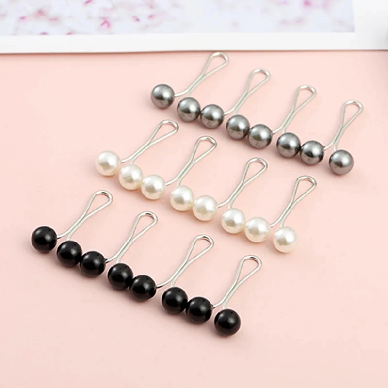 2021 New Hot Multicolor Headscarf Pearl Pins Clips Pins Up Hijab Scarf Muslim Arab Shawl Islamic Accessories DIY Craft Supplies