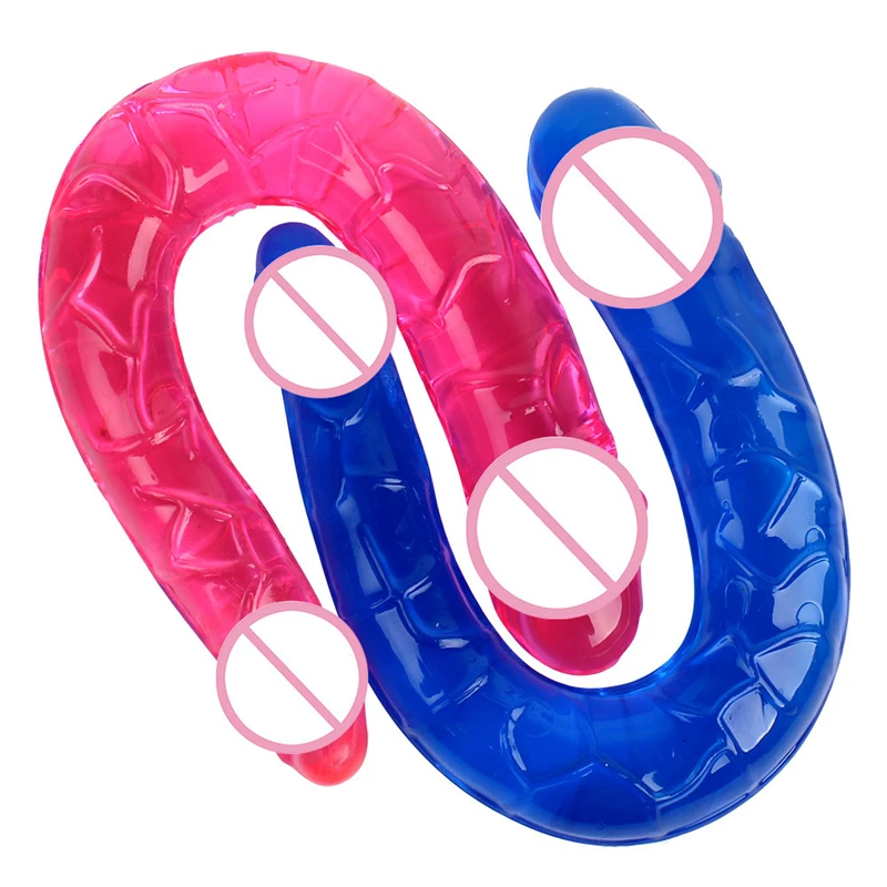 G Sopt Keine Vibrator Sex U Form Doppel Big Realistische Dildo Vagina Anal Penis Künstliche Penis Dildos Sex Spielzeug Für frauen Sexoshop