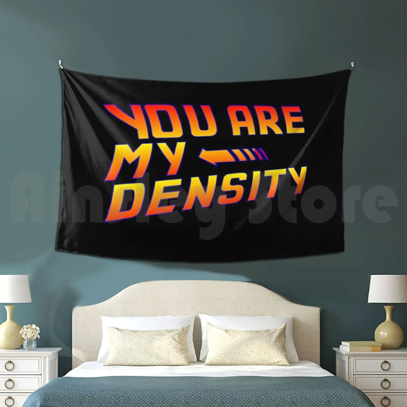 You Are My Density! Back To The Future... Tapestry Living Room Bedroom Back To The Future Back To The Future George