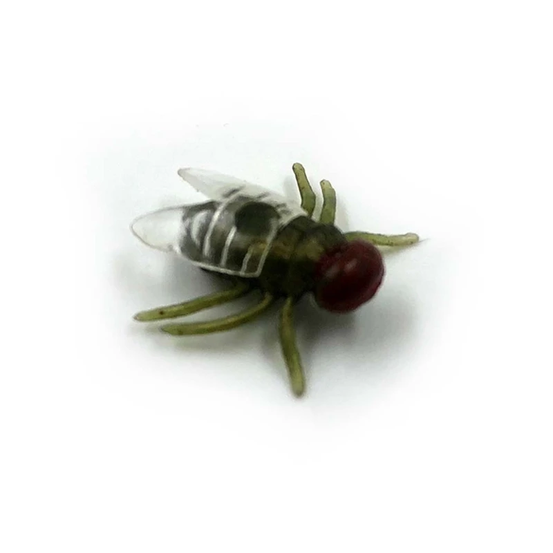 100 Pcs Fake Flies Plastic Simulated Insect Fly Bugs Joke Toys Prank Halloween Supplies Party Favors - Image 6
