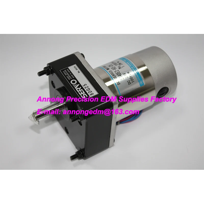 

S008 (SS40E2-H3-25) Wire Receiving Motor,SAWAMURA DV24-100rpm for SEIBU EW-K2,K3 wire-cut edm machine