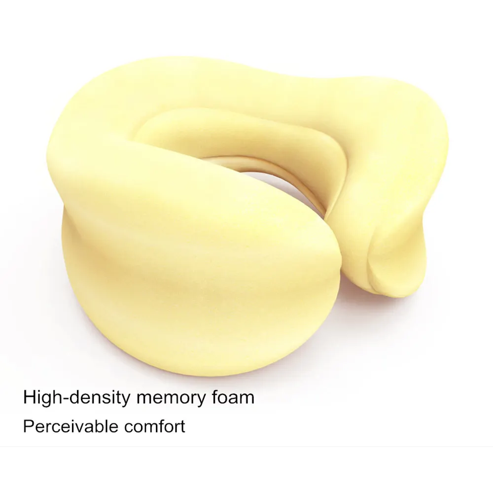 Original LF U-Shape Pillow Neck Massage Relax Muscle Massager Release Pressure Help Sleep Pillow Work Home Car Travel Use