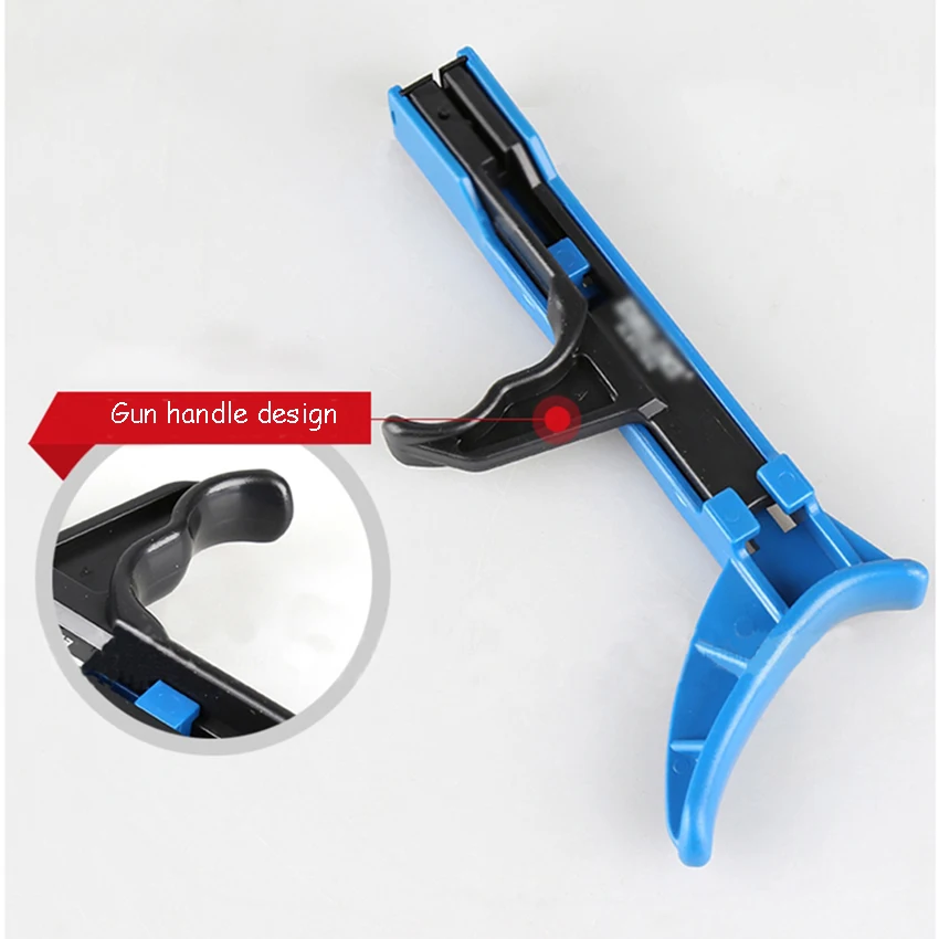 Handheld Beam Gun Pliers Automatic Tension Tool Bundling Nylon Cable Tie Width: 2.4-4.8mm