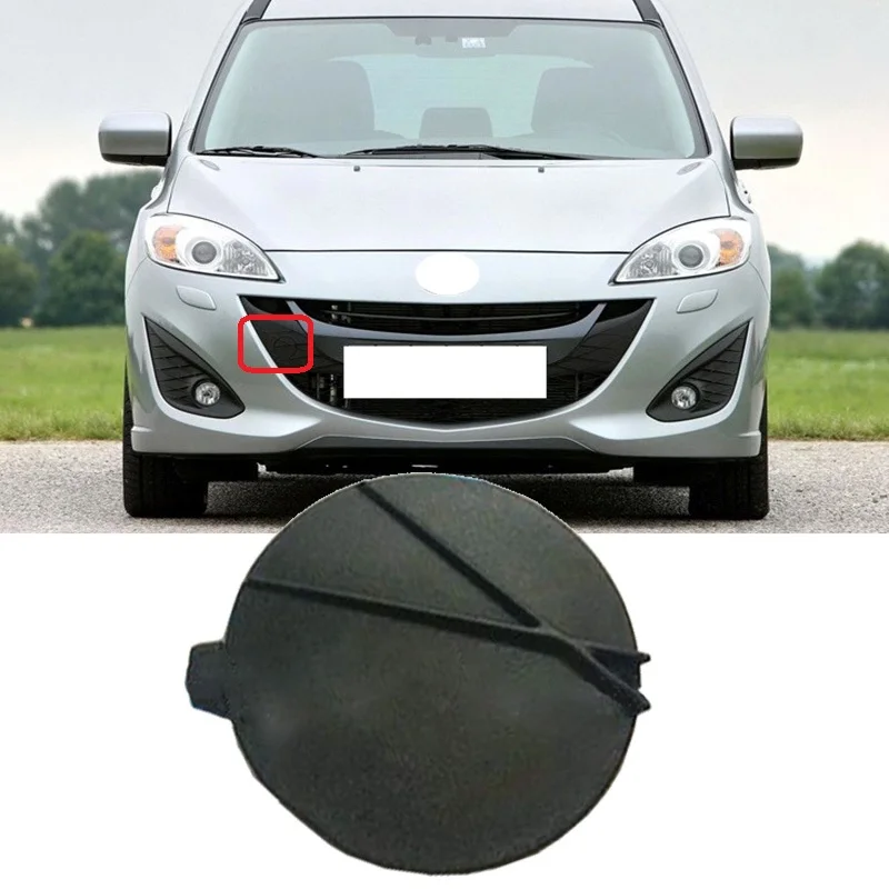 Roavia Genuine For Mazda 5 Mazda5 M5 2008 2009 2010 -2012 Front Bumper Tow Hook Cover Shell House Housing Towing Tow Hook Lid