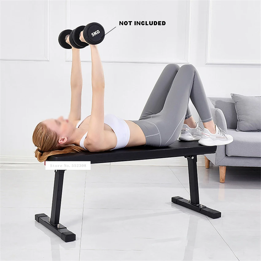 

Home Sit Up Bench Multifunctional Supine Board Folding Dumbbell Stool Abdomen Training Crunch Bench Ab Chair Fitness Equipment