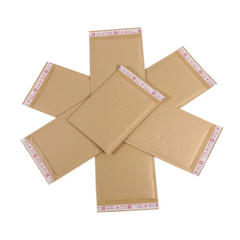 50 pces/11 tamanhos marrom bolha envelopes presente sacos de embalagem acolchoado correio envio envelope auto selo bolha correio sacos de armazenamento