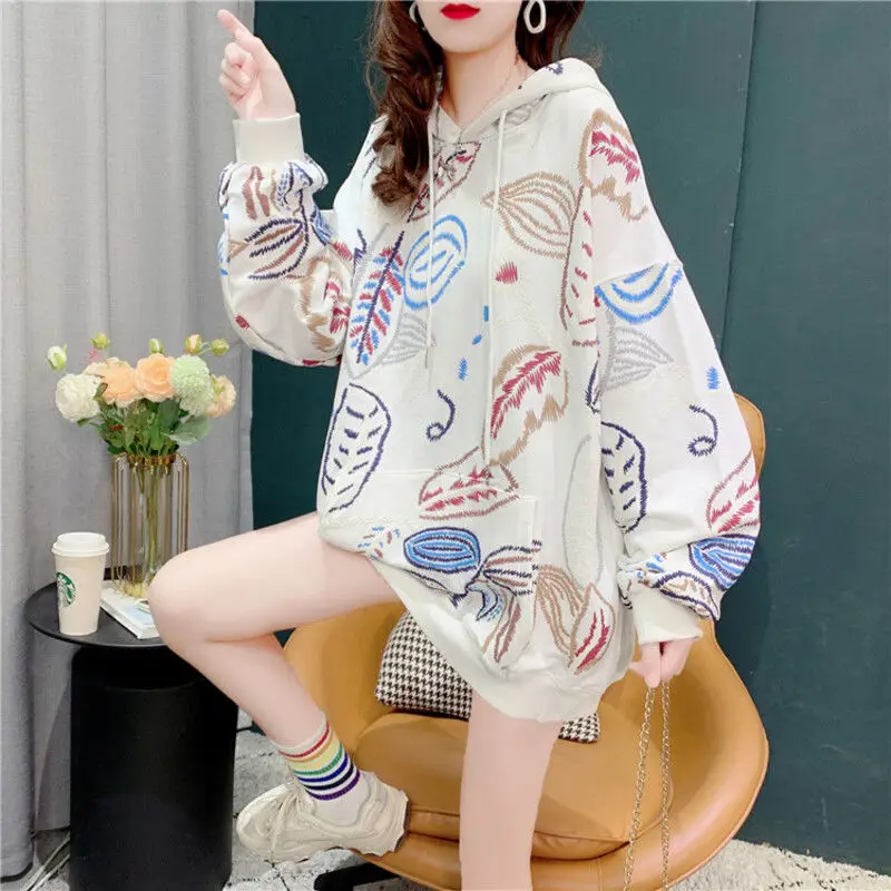 

Fried Street Super Hot Loose Hoodies Women Autumn 2024 New Design Sense Niche Hooded Coat Jacket Trend Kawaii Clothing Aesthetic