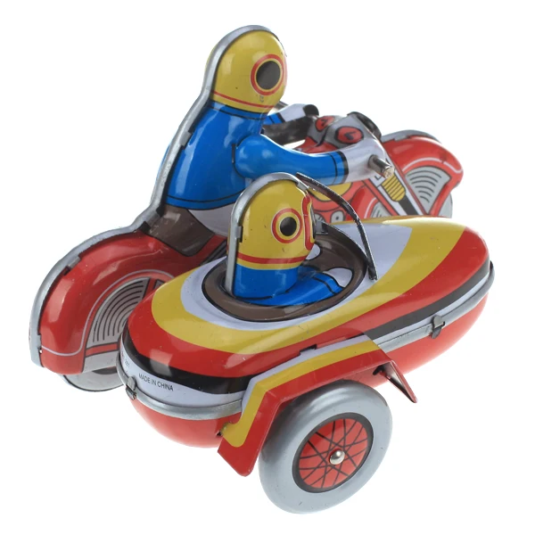 Wind up Clock Working Tin Toy Perfect Collectibles Toy Kids Party Favors Gifts