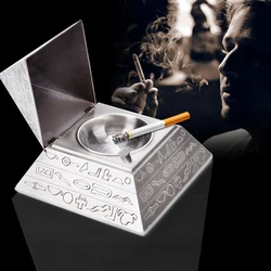 Pyramid Ashtray Epoxy Resin Mold Smoke Ash Storage Box Casting Silicone Mould DIY Crafts Ornaments Making Tools