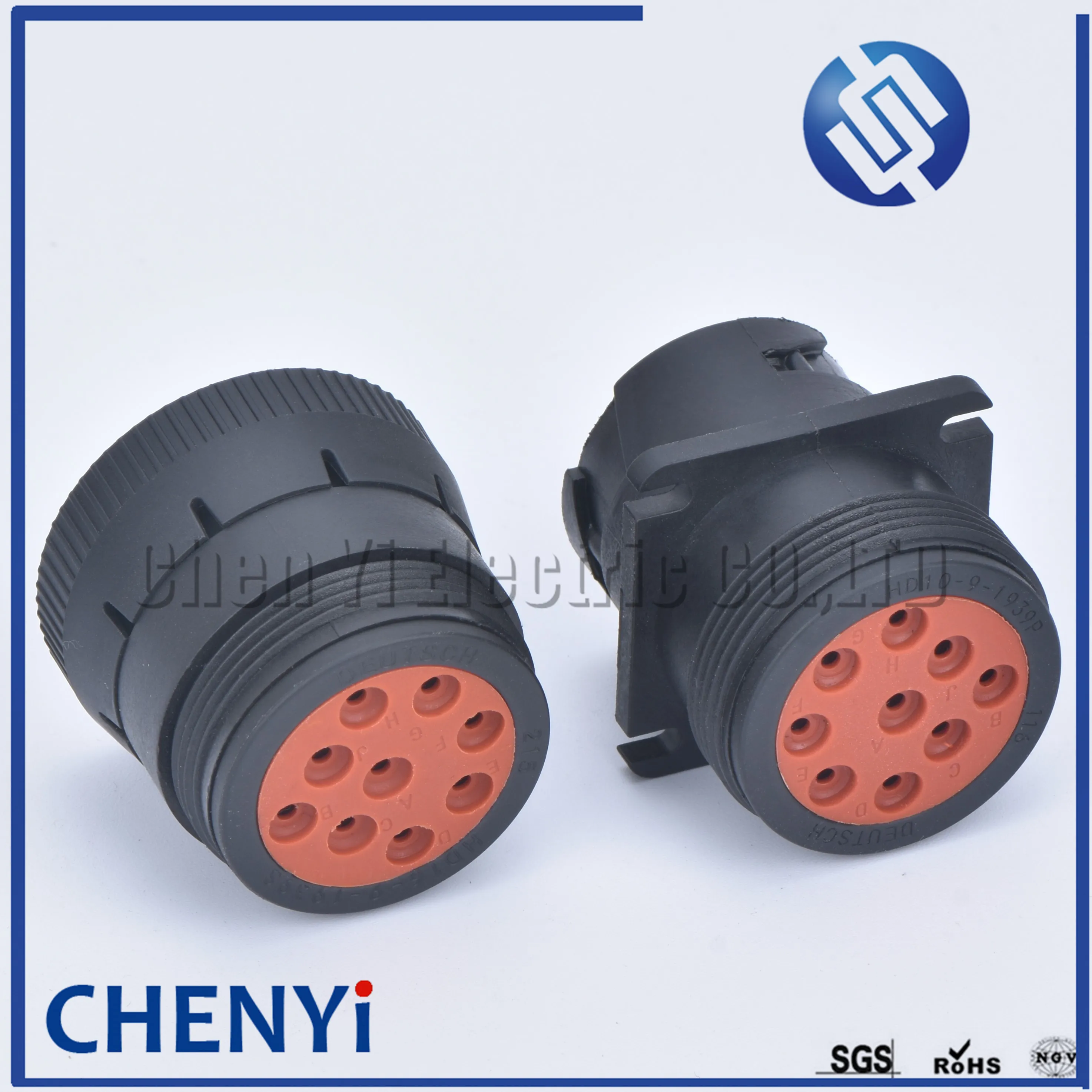 1 set Deutsch 9 pin waterproof auto connector Diagnosctic Tool circular Connector HD16-9-1939P HD16-9-1939S for Track J1939