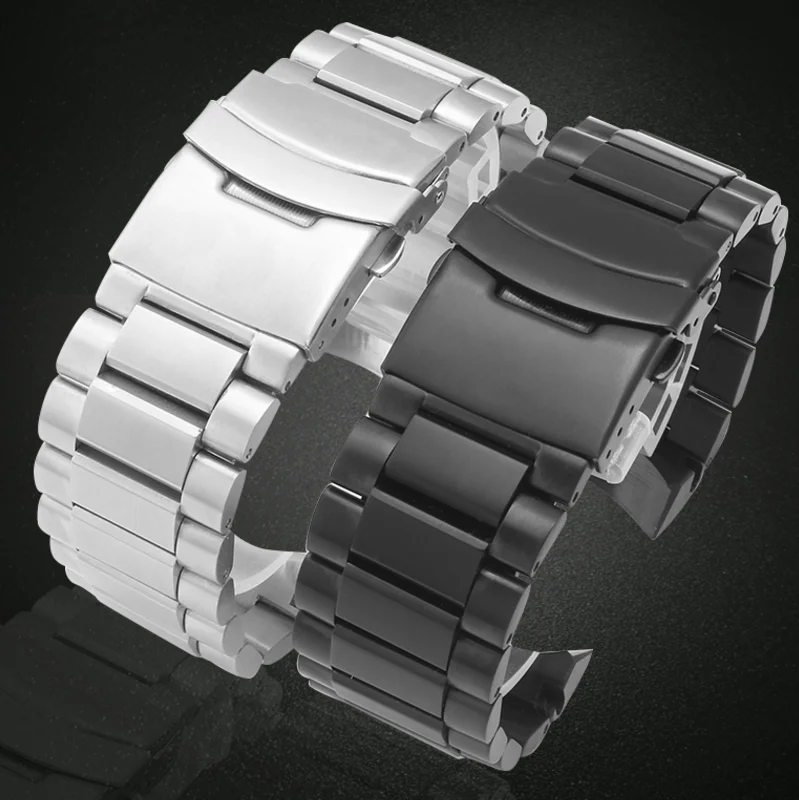 

BRETA Stainless steel watchband for Luminox Men Watch Band 1920 1925 1940 1945 1861 26mm Watch strap Bracelet