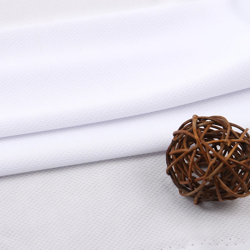 Mesh Knitted Fabric By The Per Meter for Sportswear Basketball Clothes T-shirts Sewing Quick-drying Breathable Textile Cloth Diy