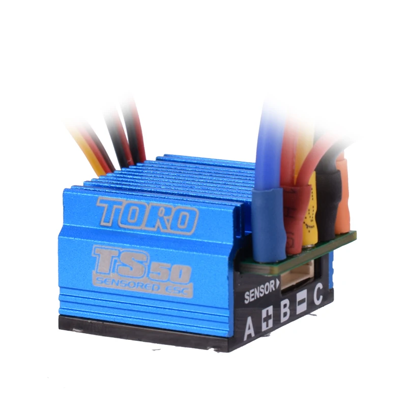 SkyRC TS50 50A ESC Không Chổi Than Sensored Với 6V/2A BEC Hỗ Trợ Cảm Biến Không Cảm Động Cơ Không Chổi Than Cho 1/10 Con Bọ và Xe Du Lịch