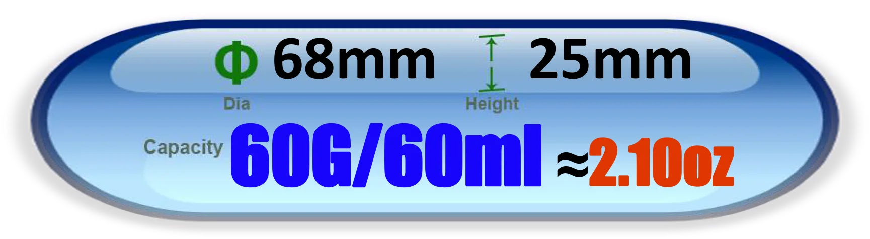 10 Stück Aluminium-Dose, Metallbehälter, 5 g, 10 g, 15 g, 20 g, 30 g, 50 g, 60 g, 100 g, kosmetische Gesichts-Augencreme, Verpackung, leere Dosen, Lippenbalsam, Kerzenglas – Detail 9